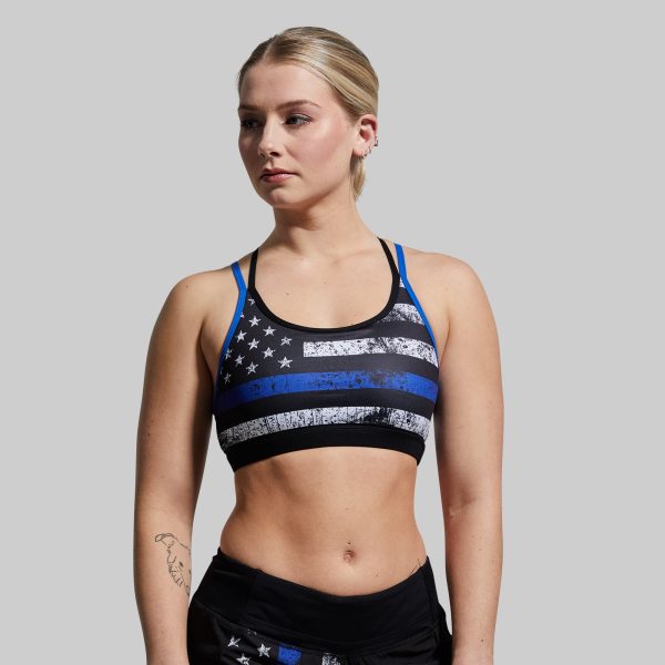 Warrior Original Sports Bra (Thin Blue Line)
