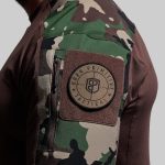 Long Sleeve Op Top (Brown/Woodland)