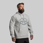 No Excuses Men's Unmatched Hoodie (Heather Grey)