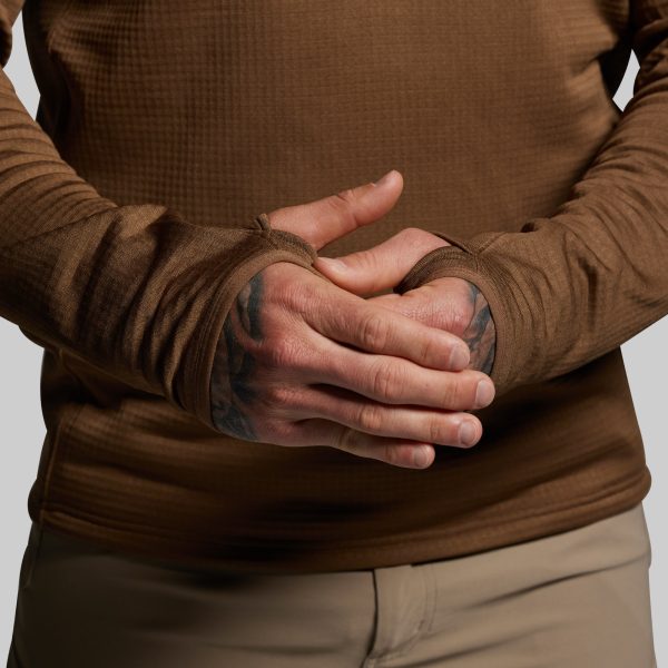 Quiver Half Zip Hoodie 2.0 (Coyote Brown)