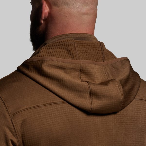 Quiver Half Zip Hoodie 2.0 (Coyote Brown)