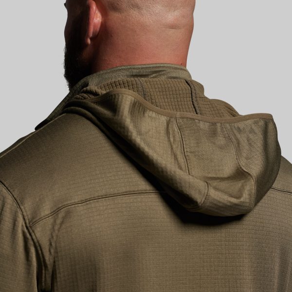 Quiver Half Zip Hoodie 2.0 (OD Green)