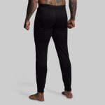 Quiver Grid Fleece Full Zip Thermal Bottom (Black)