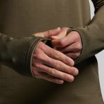 Quiver Grid Fleece Thermal Top (OD Green)