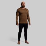 Quiver Grid Fleece Thermal Top (Coyote Brown)