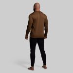 Quiver Grid Fleece Thermal Top (Coyote Brown)