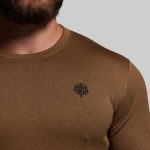 Quiver Grid Fleece Thermal Top (Coyote Brown)