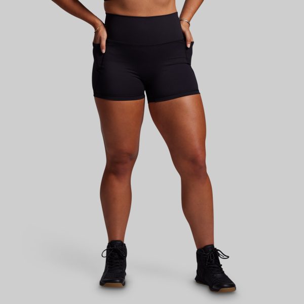 Synergy Short w/ Pockets 2.0 (Black)