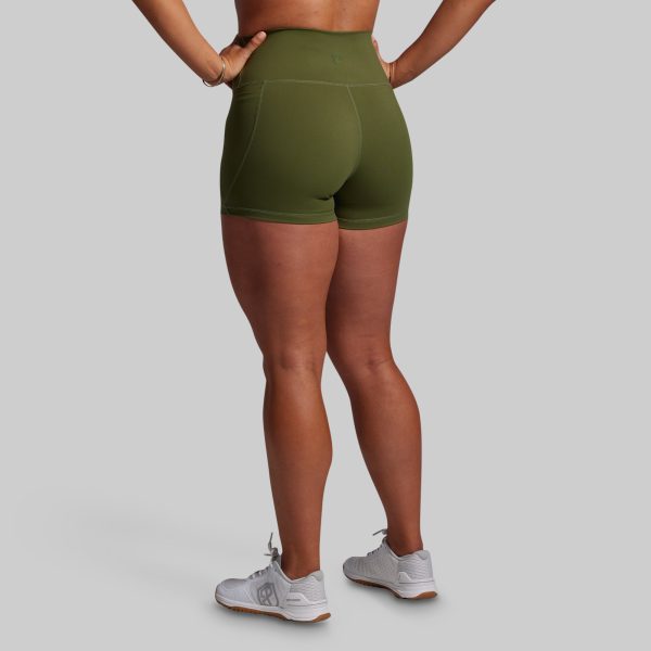 Synergy Short w/ Pockets 2.0 (Olive)
