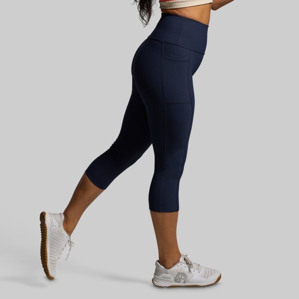All or Nothing Capri w/ Pockets (BP Navy)