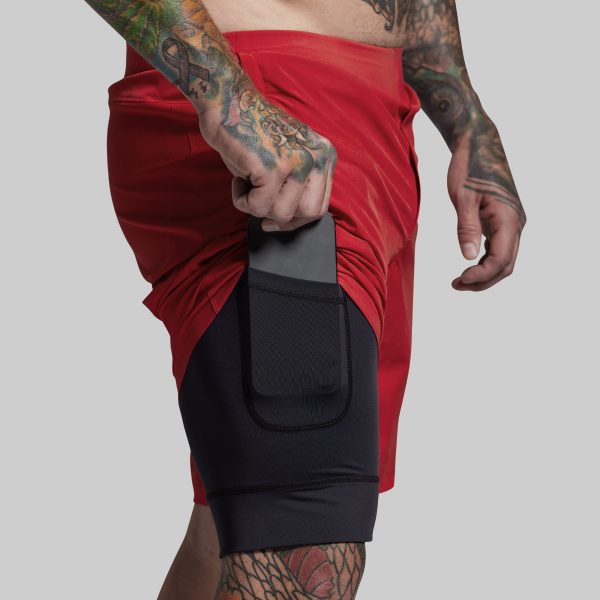 Versatile Short w/ Compression 9 (Adrenaline)