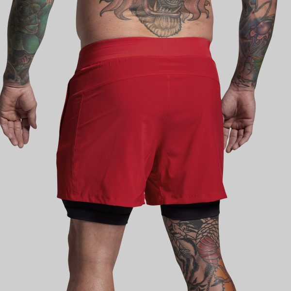 Versatile Short w/ Compression 5 (Adrenaline)