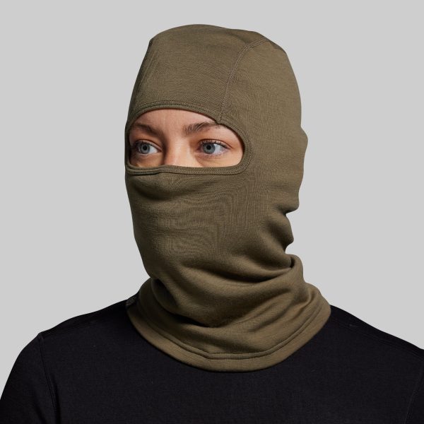 Ridgeline Merino Balaclava 240 (OD Green)