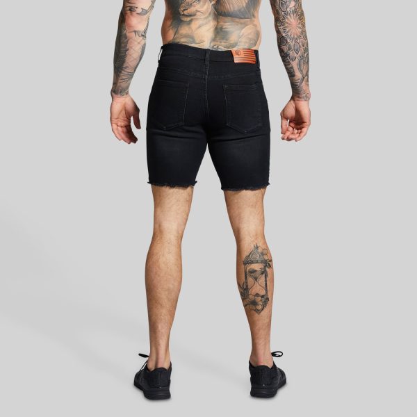 FLEX Stretchy Jort 7 (Black)