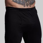 Ridgeline Merino Full Zip Bottom 165 (Black)