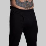 Ridgeline Merino Full Zip Bottom 240 (Black)