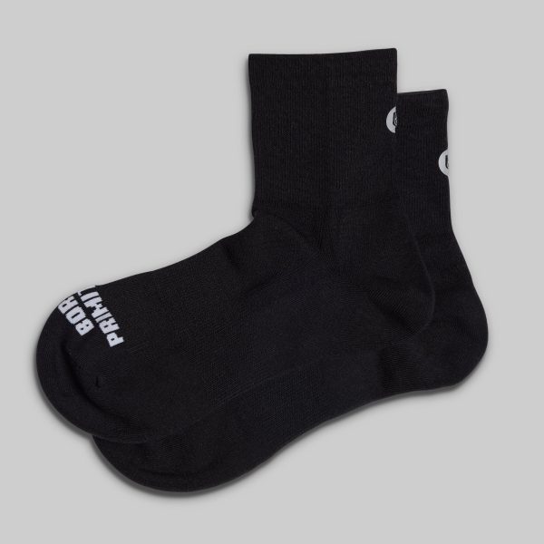 Performance Half Crew Sock (Black)