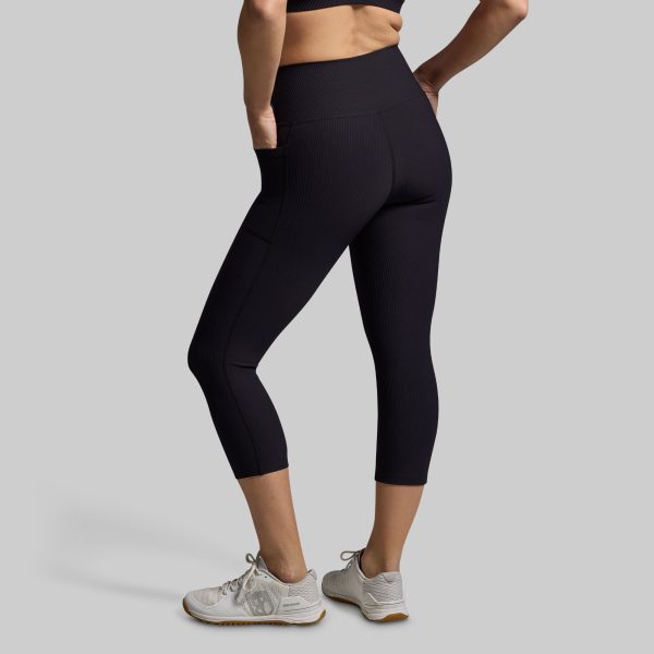 All or Nothing Capri w/ Pockets (Black)