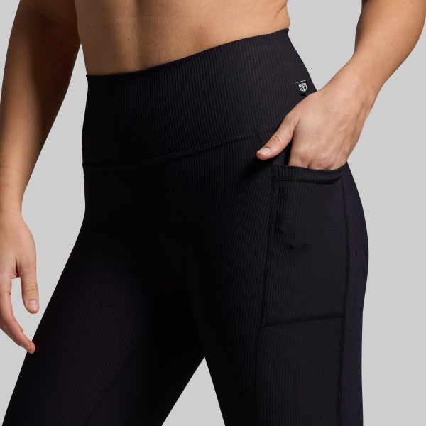 All or Nothing Capri w/ Pockets (Black)