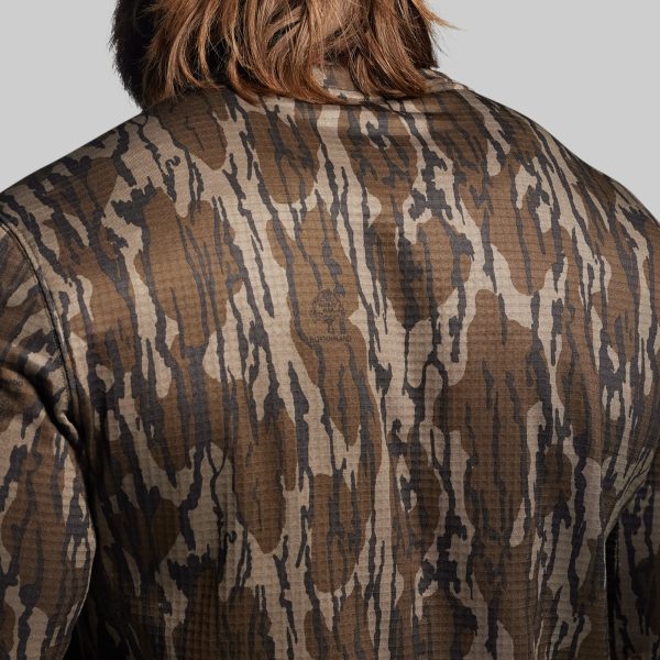 Quiver Grid Fleece Thermal Top (Mossy Oak® Original Bottomland®)