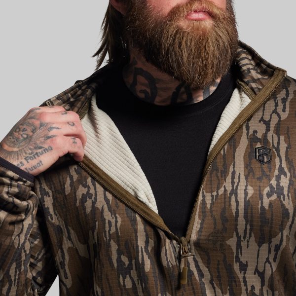 Quiver Half Zip Hoodie 2.0 (Mossy Oak® Original Bottomland®)