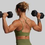 Exhale Sports Bra (Army Green)