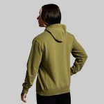 BP Classic Women's Unmatched Hoodie (Army Green)