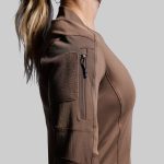 Women's Long Sleeve Op Top (Coyote Brown)