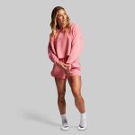 Lounge Lux Cropped Pullover (Faded Rose)