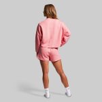 Lounge Lux Cropped Pullover (Faded Rose)