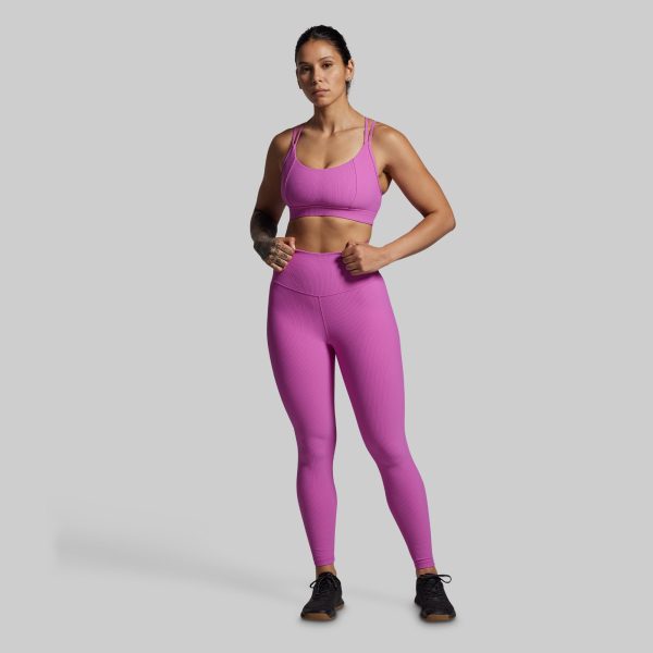 Lotus Sports Bra (Viola)