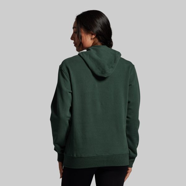 American Original Embossed Women's Unmatched Hoodie (Grove)