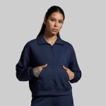 Lounge Lux Quarter Zip Pullover (BP Navy)