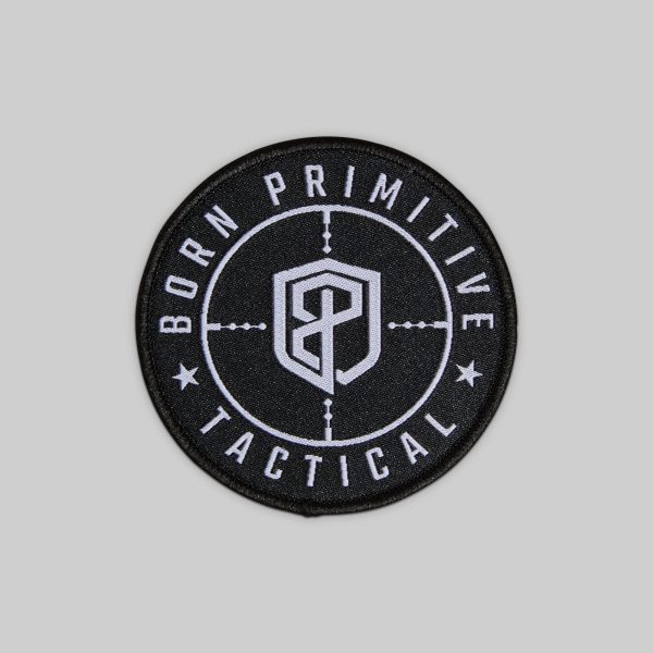 Born Primitive Tactical Velcro Patch (Black)