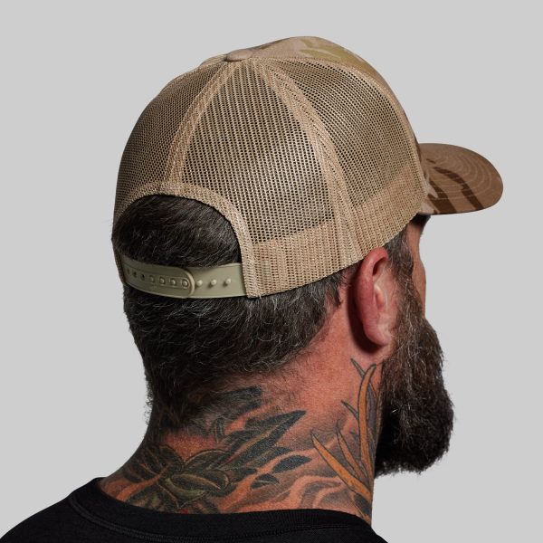 Tactical Trucker Hat (Arid Multicam)
