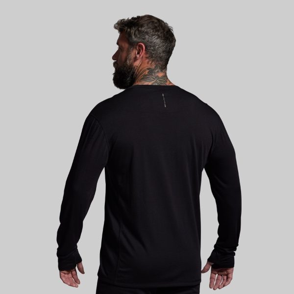 Ridgeline Merino Thermal Top 165 (Black)