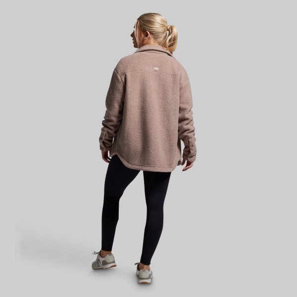 Between the Lines Fleece Jacket (Java)