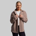 Between the Lines Fleece Jacket (Java)